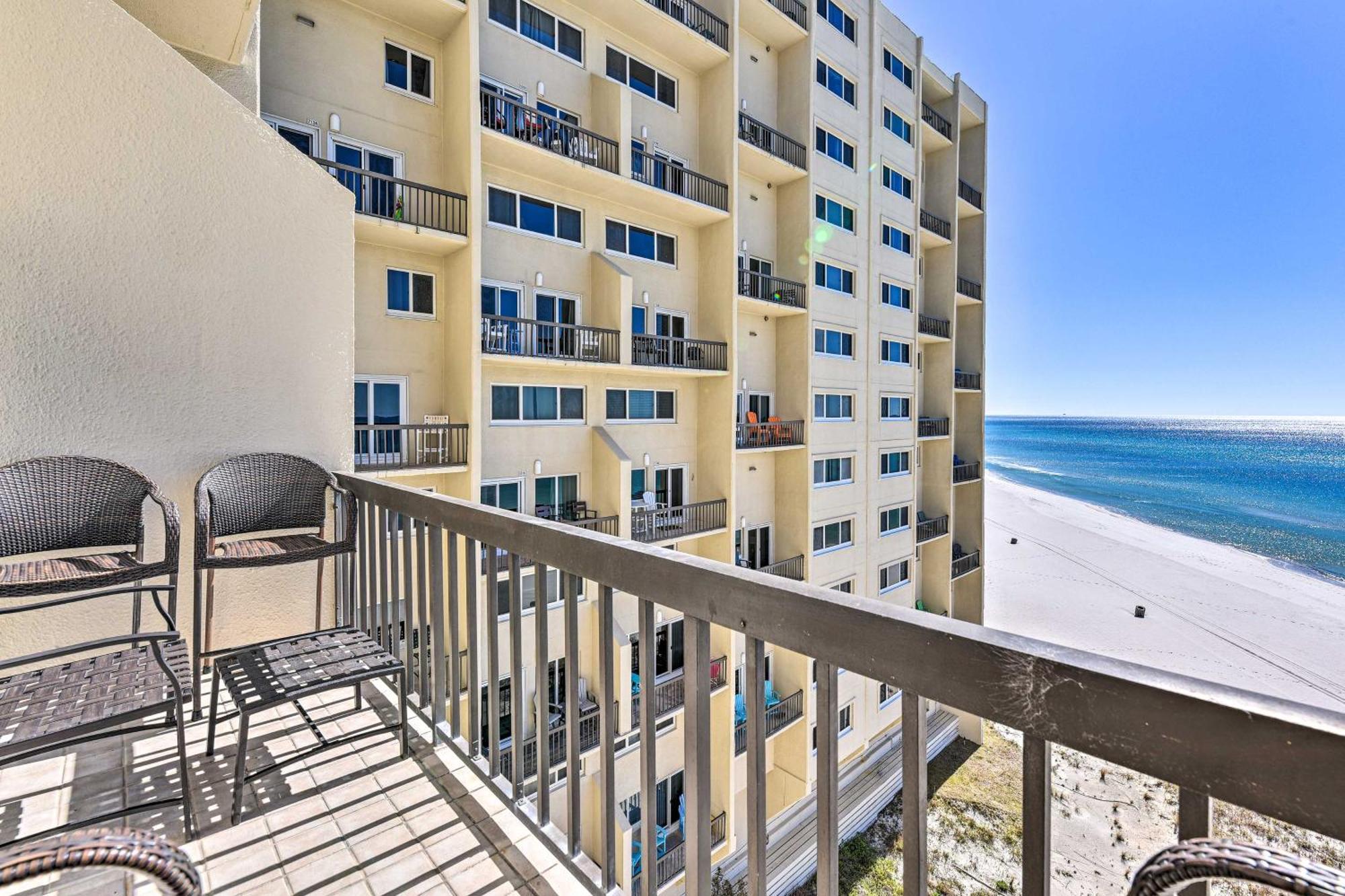 Panama City Beachfront Condo, Near Pier Park! Buitenkant foto