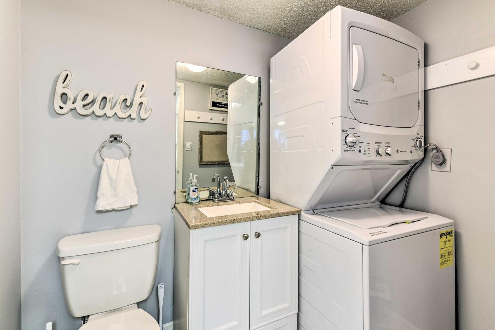 Panama City Beachfront Condo, Near Pier Park! Buitenkant foto