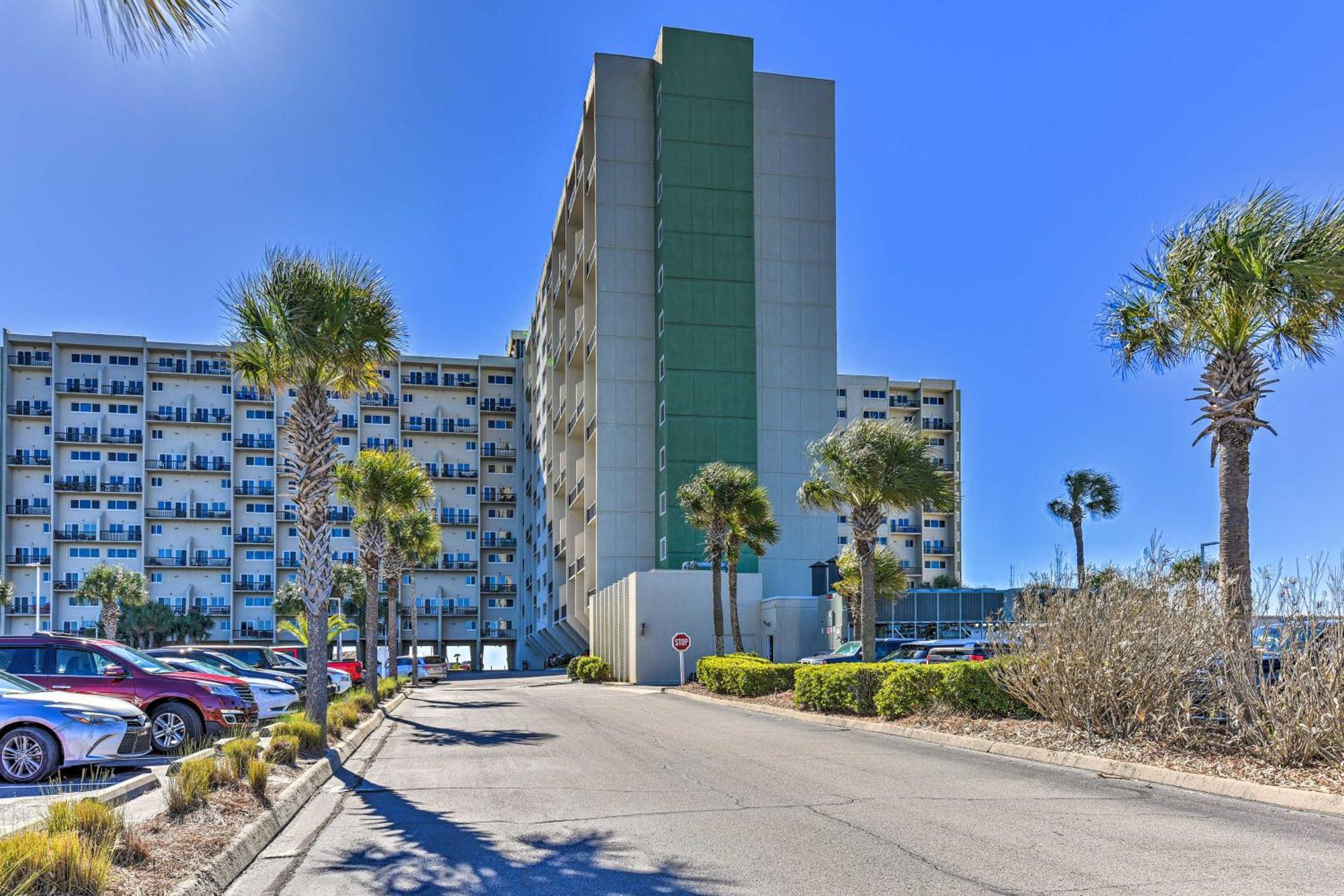 Panama City Beachfront Condo, Near Pier Park! Buitenkant foto