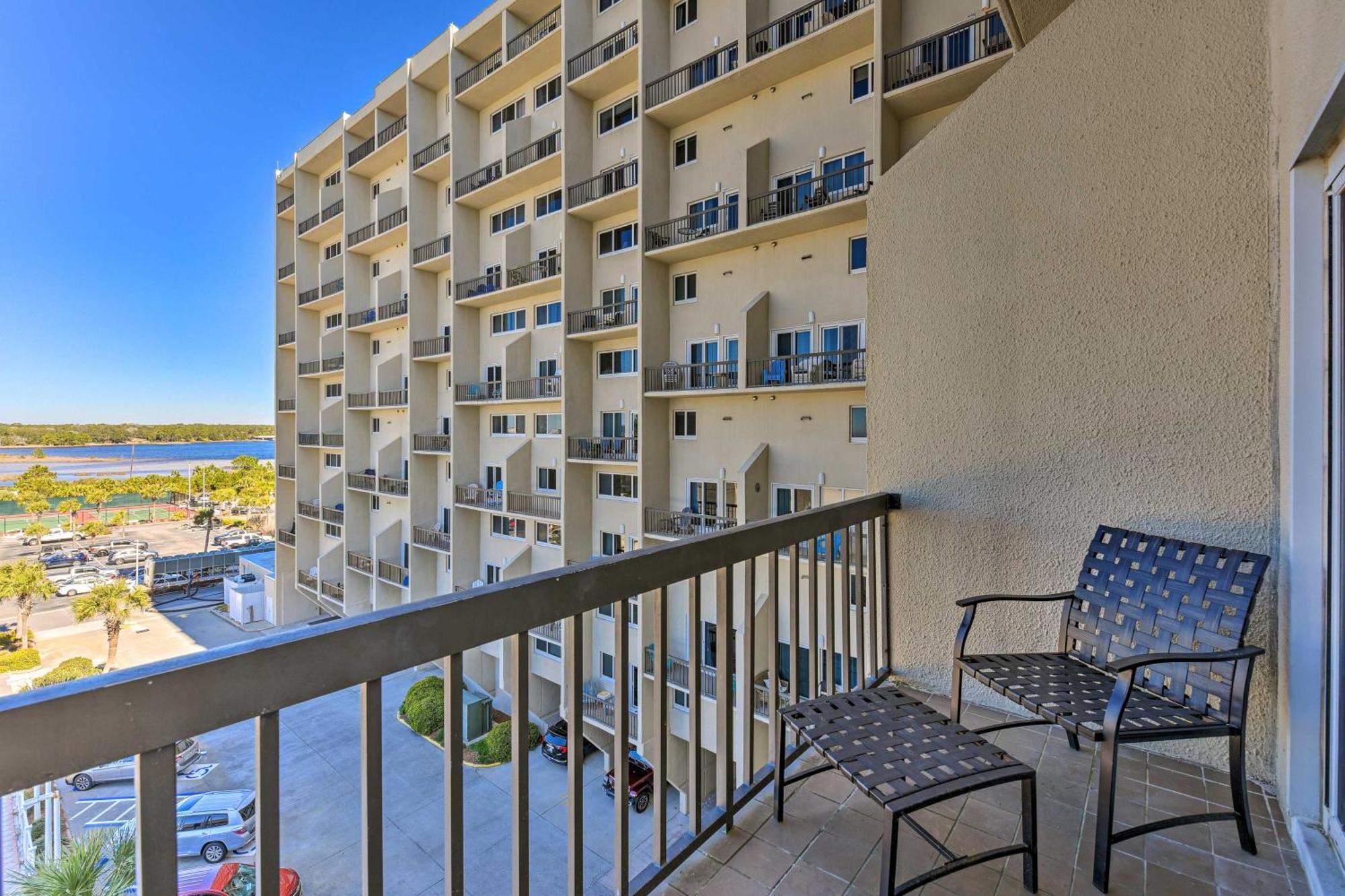 Panama City Beachfront Condo, Near Pier Park! Buitenkant foto