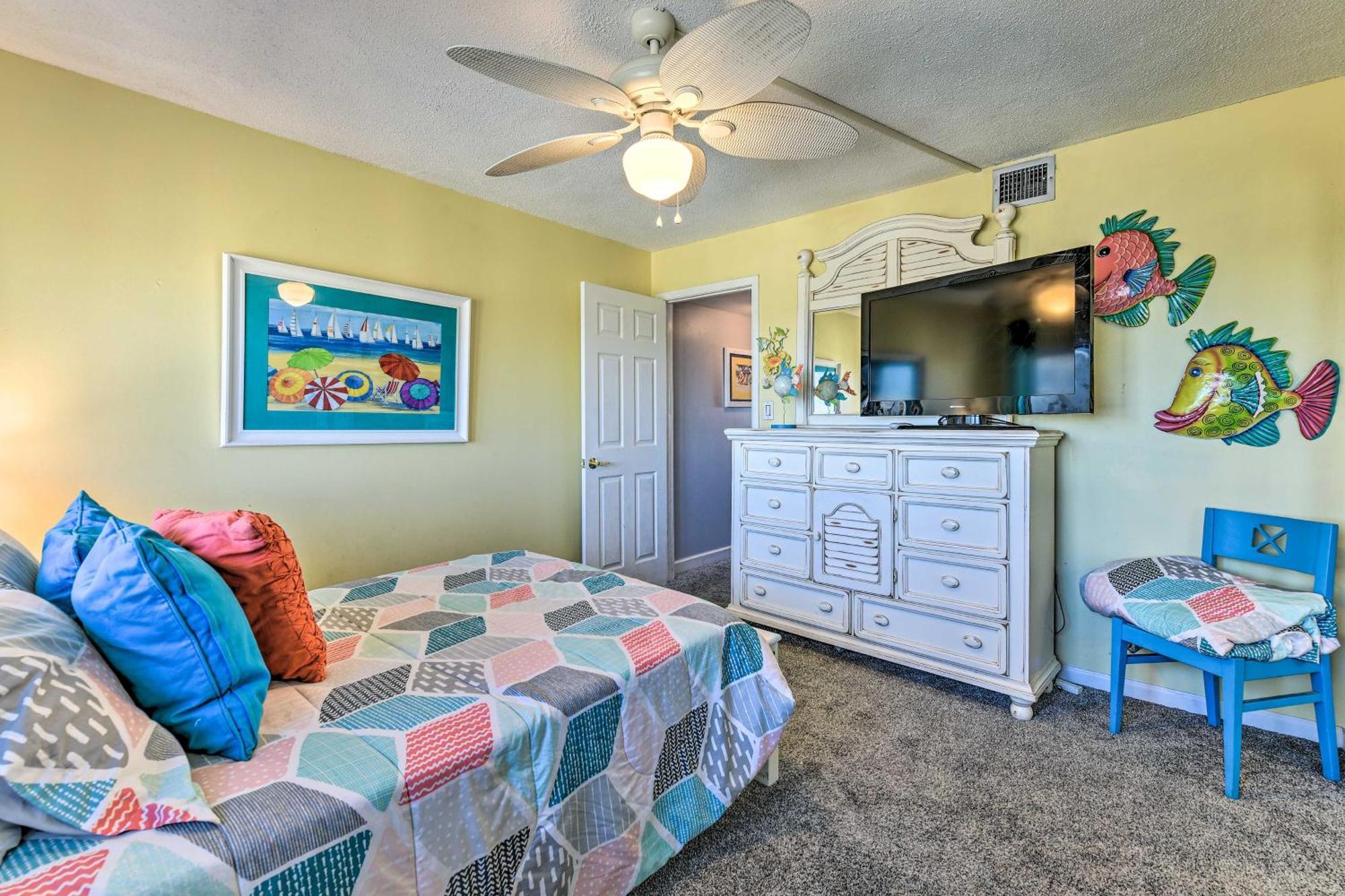 Panama City Beachfront Condo, Near Pier Park! Buitenkant foto