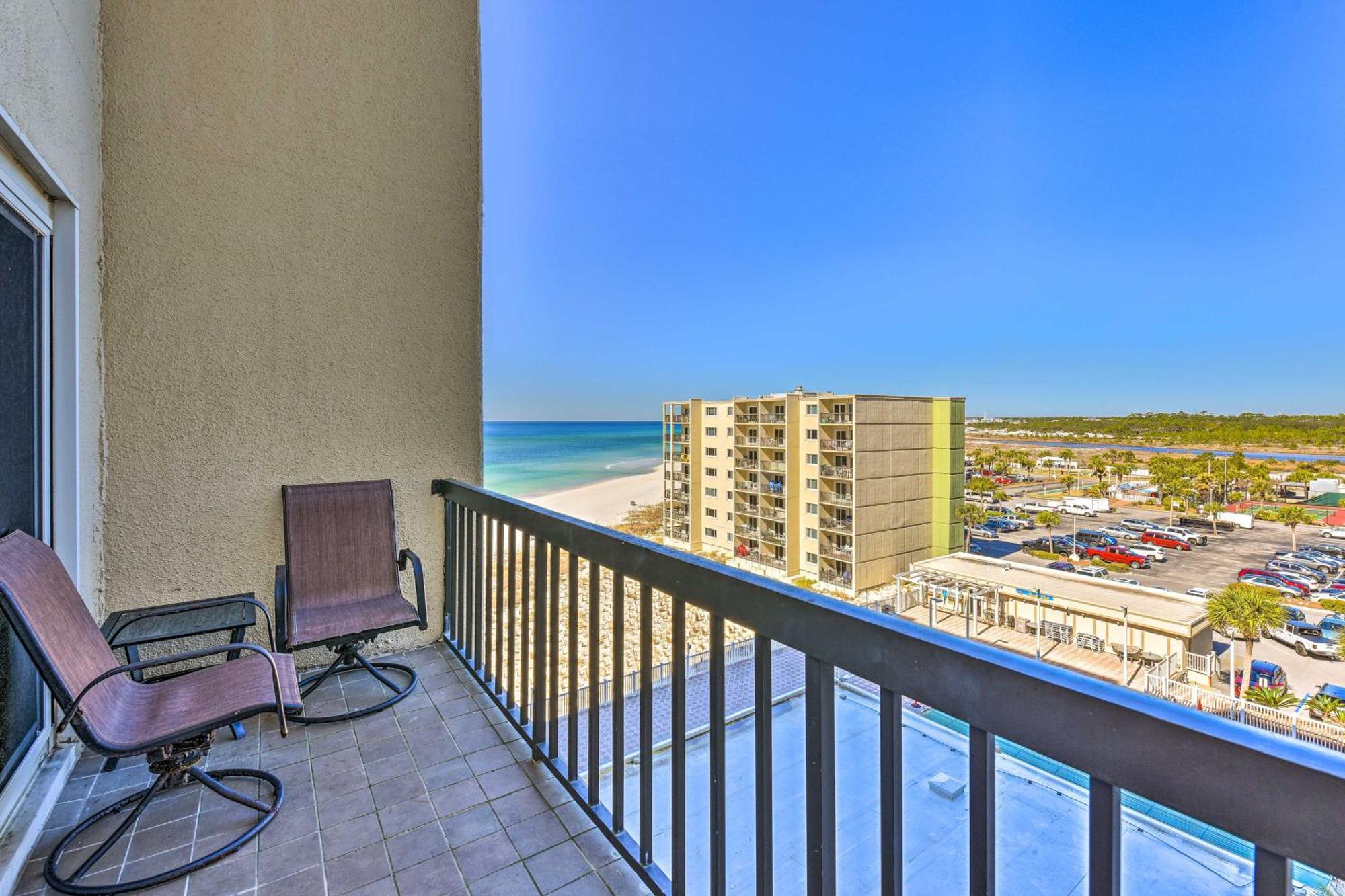 Panama City Beachfront Condo, Near Pier Park! Buitenkant foto